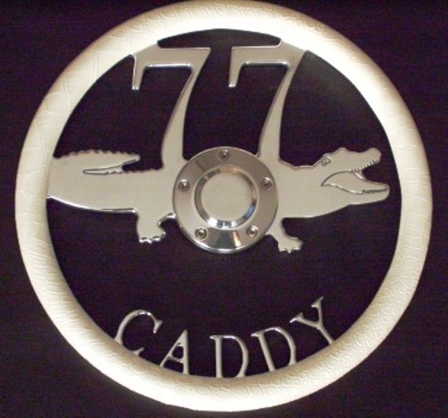 77 Caddy w Gator